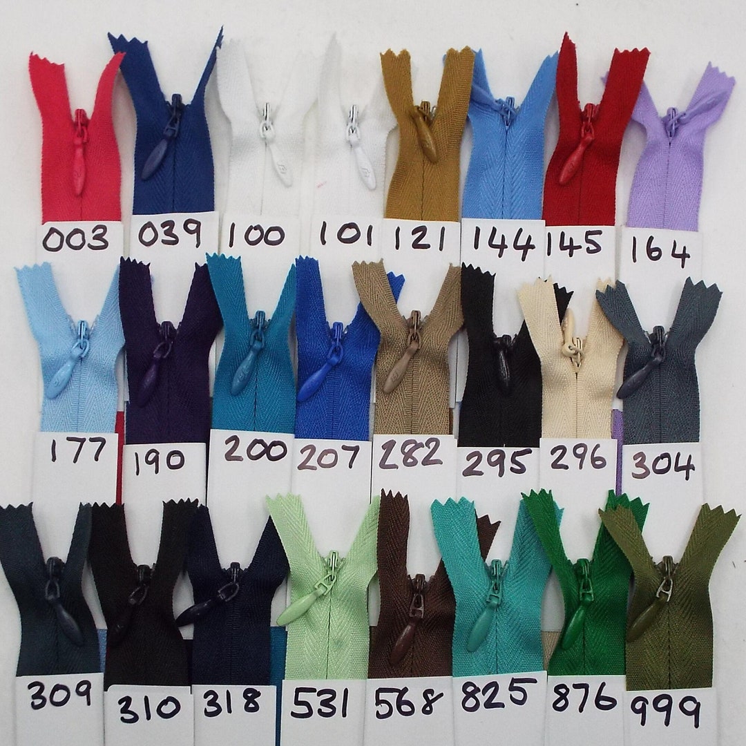 25 COLOUR 41cm 16 Inch Invisible Concealed Closed End Dress No3 BUY 1 2 ...