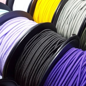 17 COLOUR 3mm Elastic Cord Lace Shock Bungee Round Stretch Coat Buy 1 2 4 8m 898 image 5
