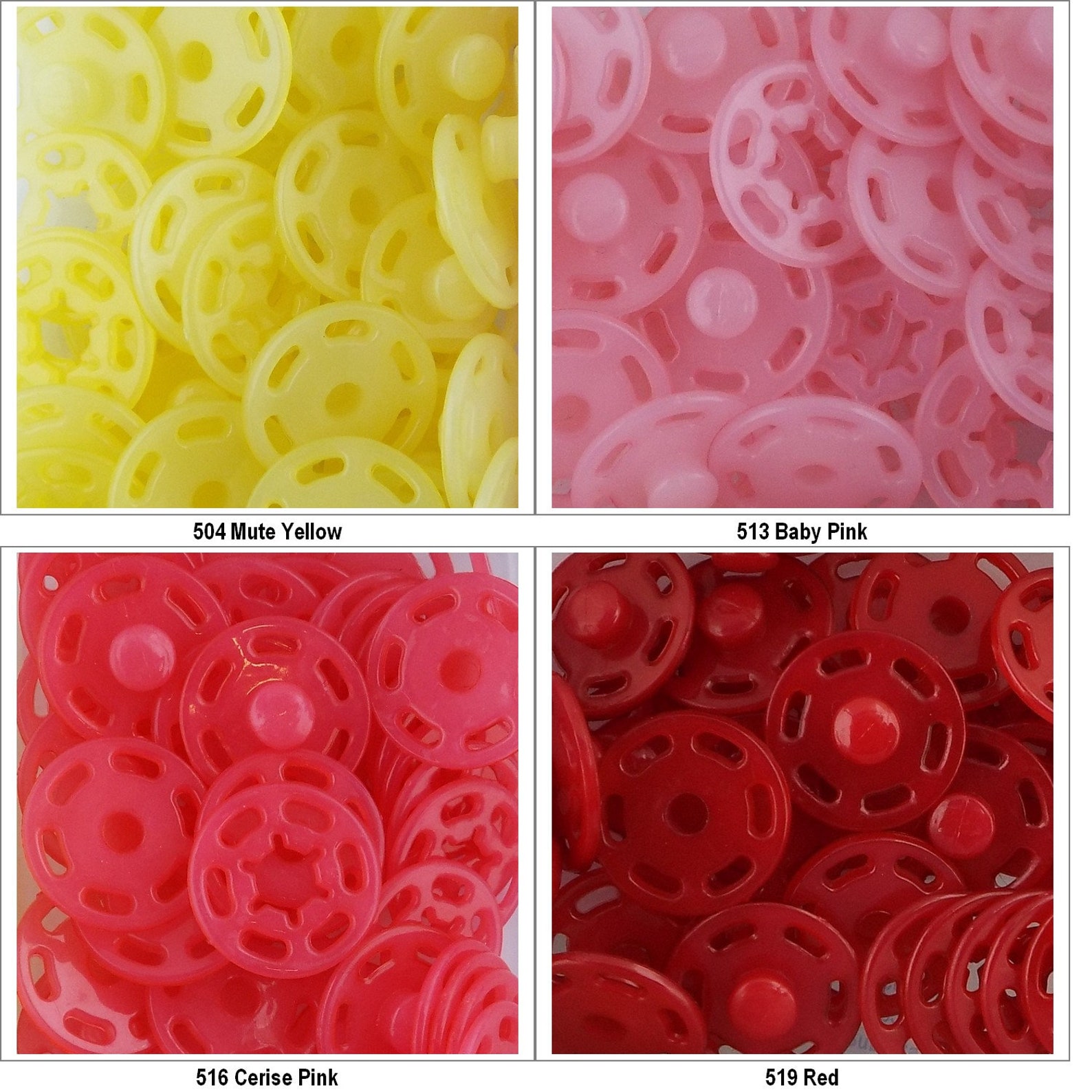 22mm Plastic Popper Coat Bag Snap Fastener Press Stud 11 Etsy UK