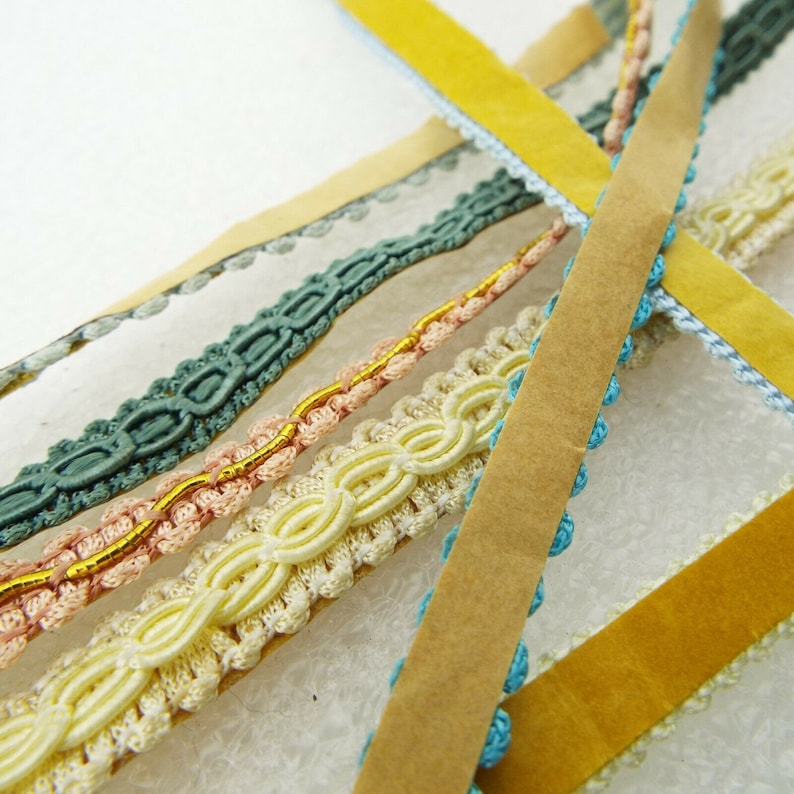 12 Style SELF ADHESIVE Braid Upholstery Lampshade Trim Narrow BUY 1 2 4m+ 675 image 10