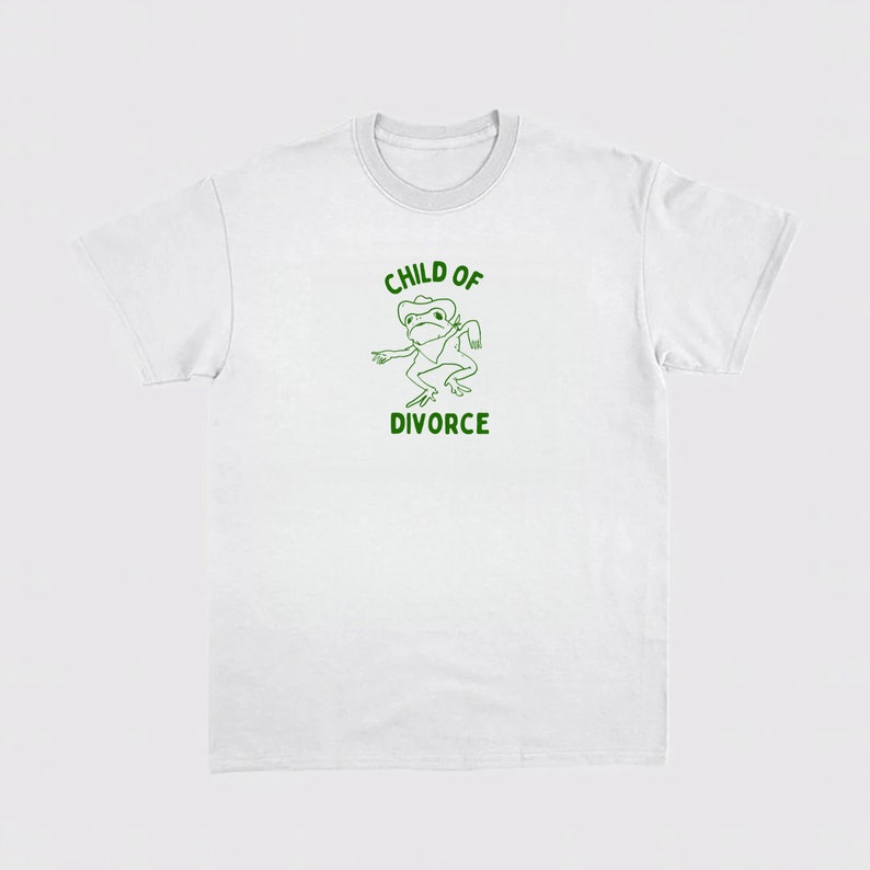 Child of divorce Unisex Heavy Cotton Tee zdjęcie 2