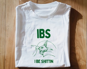 IBS i be shittin Unisex Heavy Cotton Tee