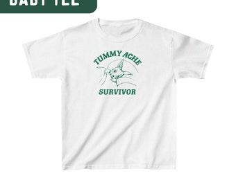 BABY TEE Tummy ache survivor Kids Heavy Cotton™ Tee