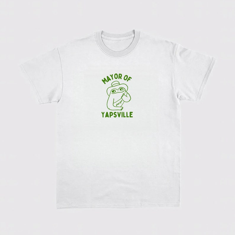 Mayor of Yapville Unisex Heavy Cotton image 2