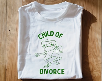 Child of divorce Unisex Heavy Cotton Tee