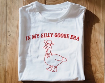 In my silly goose era T-shirt unisexe en coton épais