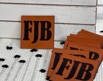 FJB - Digital hat patch file only - svg, pdf, png - glowforge aeon omtech thunder - laser file for engraving a hat patch