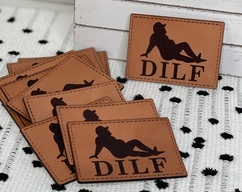 Parche de sombrero DILF ARCHIVO DIGITAL - svg, pdf, png Papá bod