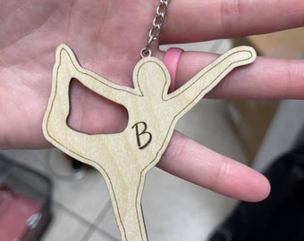 Dance Pose Keychain SVG File - Glowforge Ready (Digital Download)