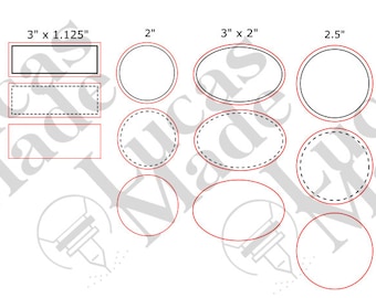 Leather Patch SVG Designs: Hat Engraving Templates (Digital File)