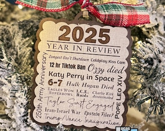 2025 Year In Review Digital File - No physical product will ship - SVG and PDF