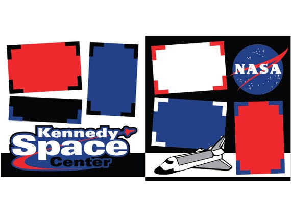 Kennedy Space Center Scrapbook Kit 423 - Etsy