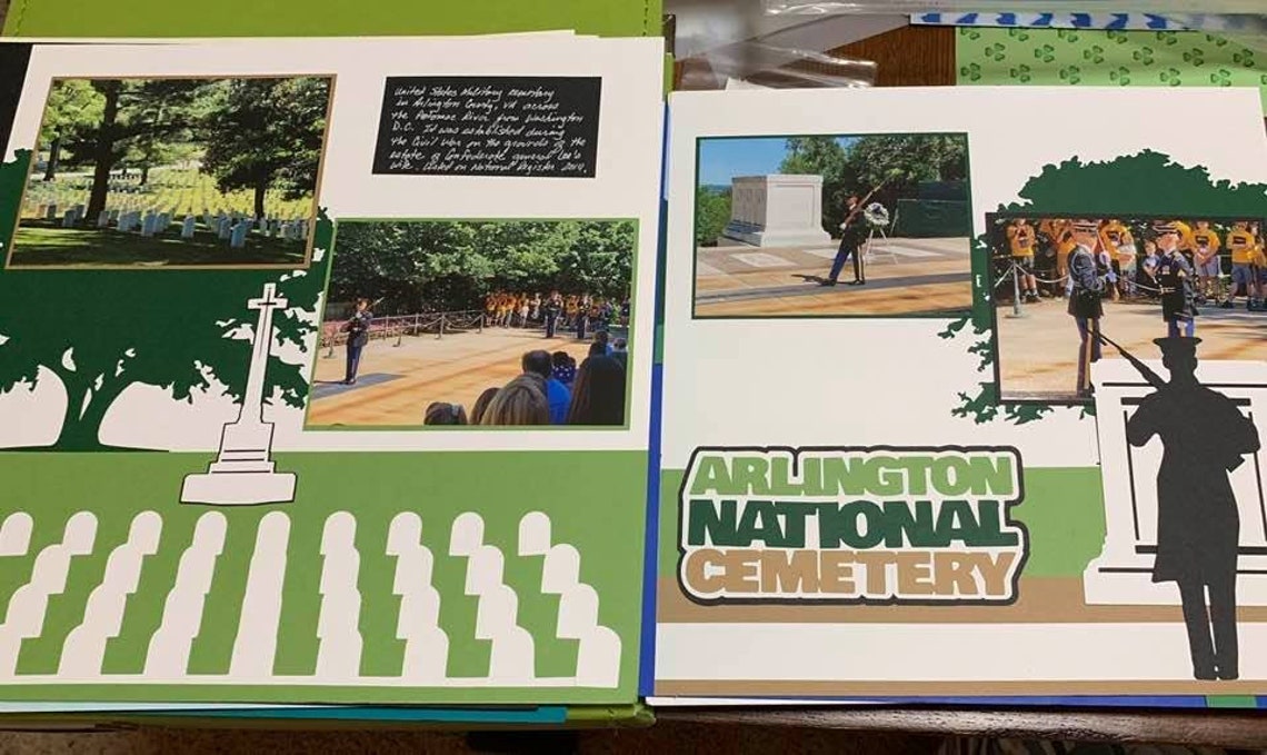 Arlington National Cemetery Scrapbook Kit 029 Etsy