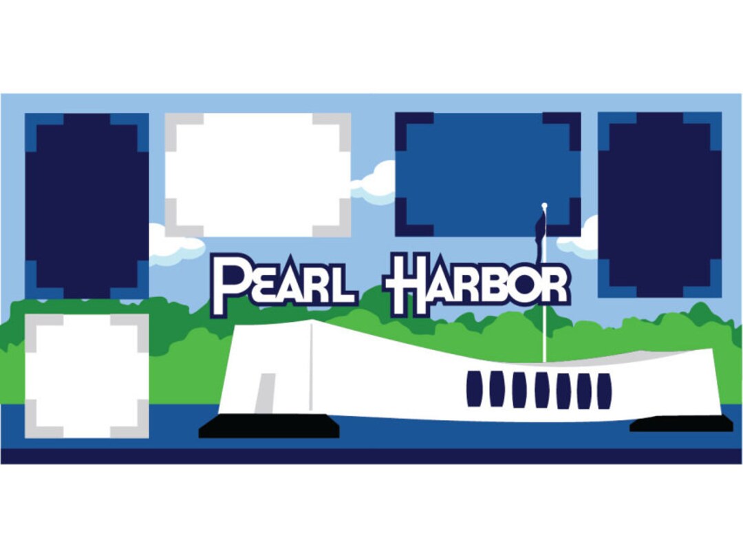 Pearl Harbor Scrapbook Kit 618 Etsy