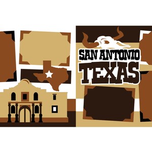 Texas Scrapbook Kit 684 - Etsy