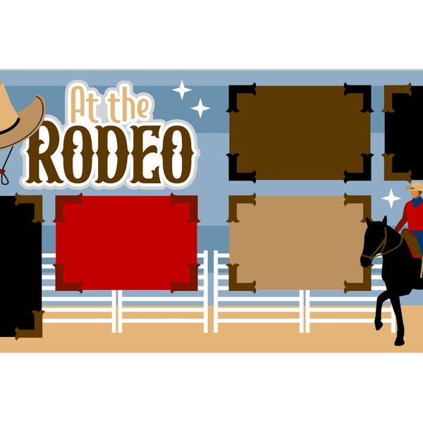 Rodeo Scrapbook Kit (1179)