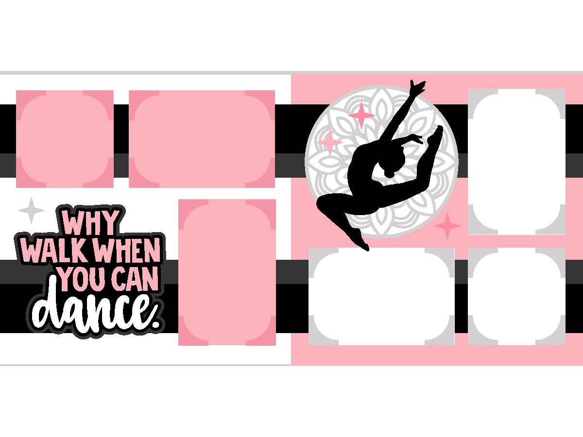 Dance Scrapbook Kit 3407 Etsy