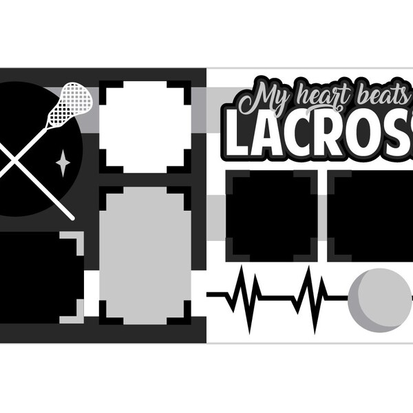 Lacrosse Scrapbook Kit (2323)