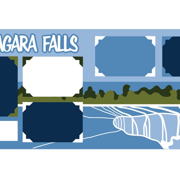 Niagara Falls Scrapbook Kit (557)