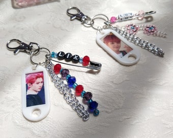 Photo Keychain | Kpop Style Charm Custom