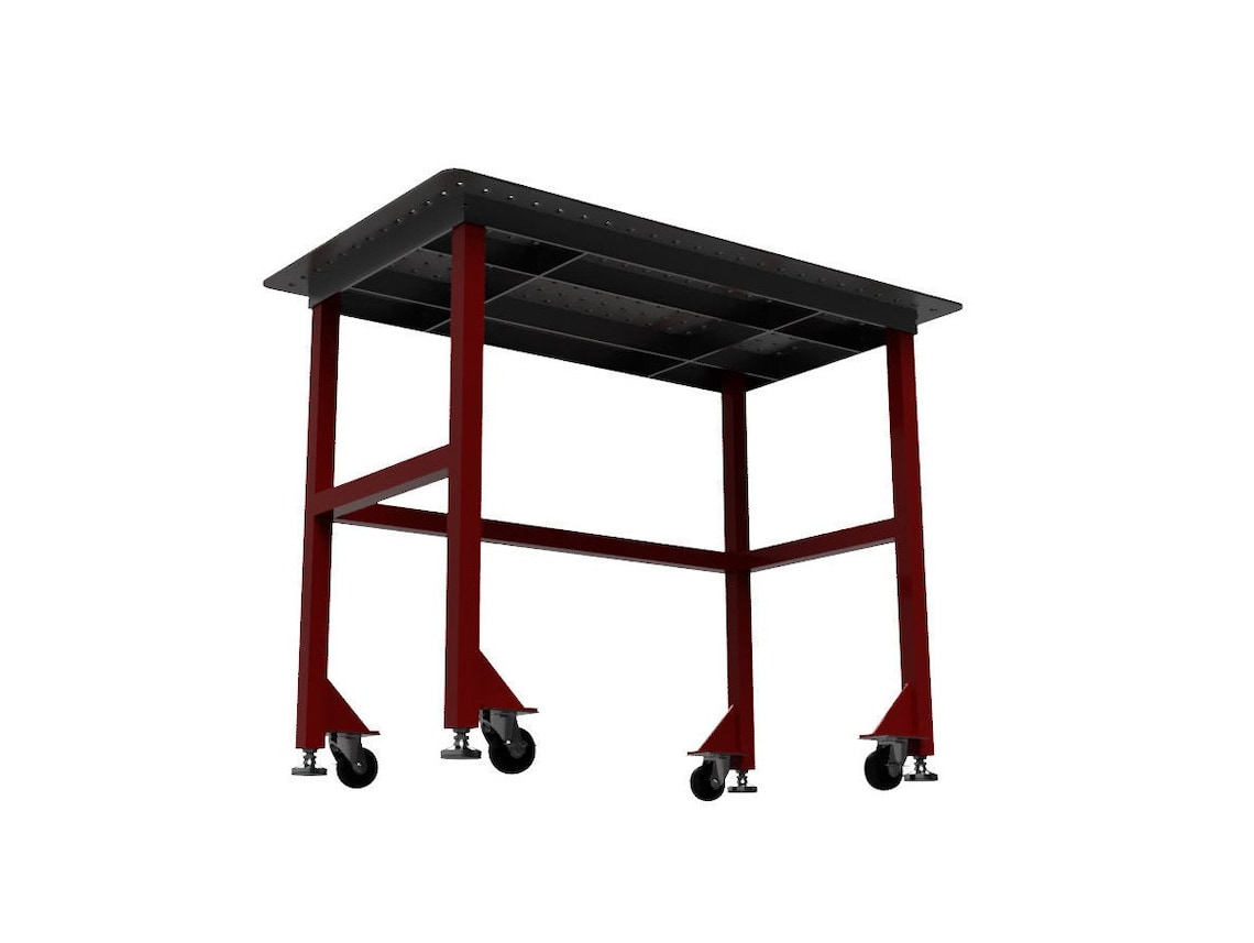 Small Welding Table DXF Files. Jig Table. Fixture Table 1200mm Etsy