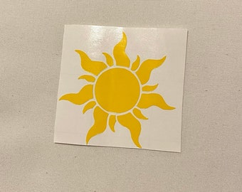 Tangled Golden Disney Sun Car Phone Laptop Decorative Vinyl Decal Sticker Tangled Golden Disney Sun Car Phone Laptop Decorative Vinyl Decal Sticker