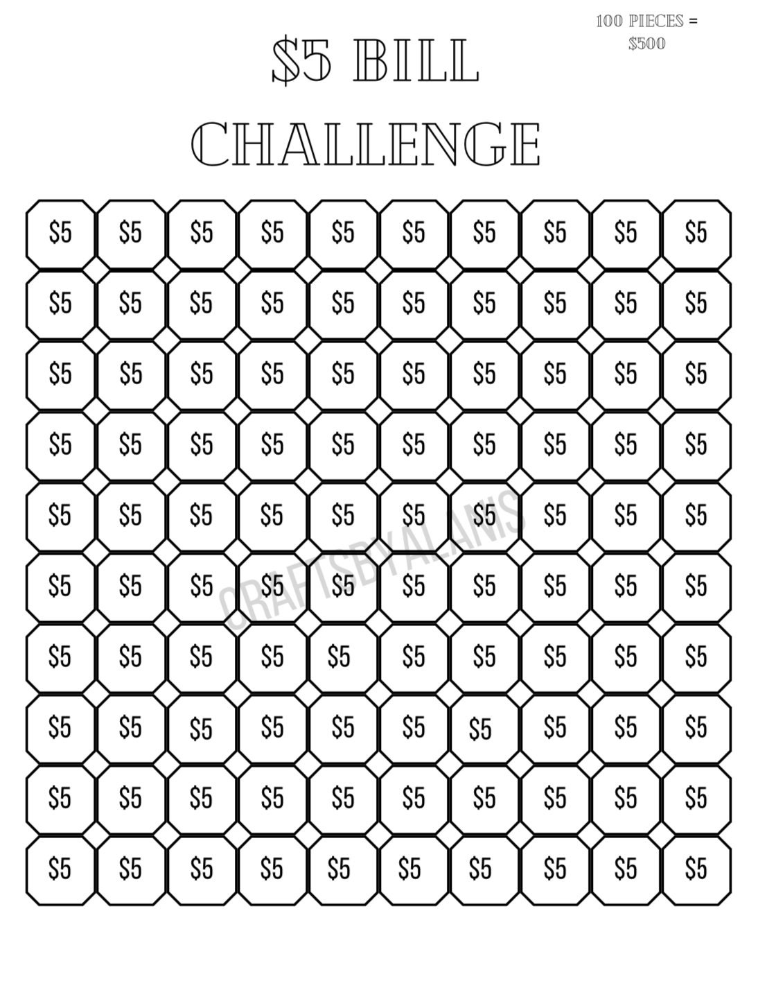 5-savings-challenge-printable