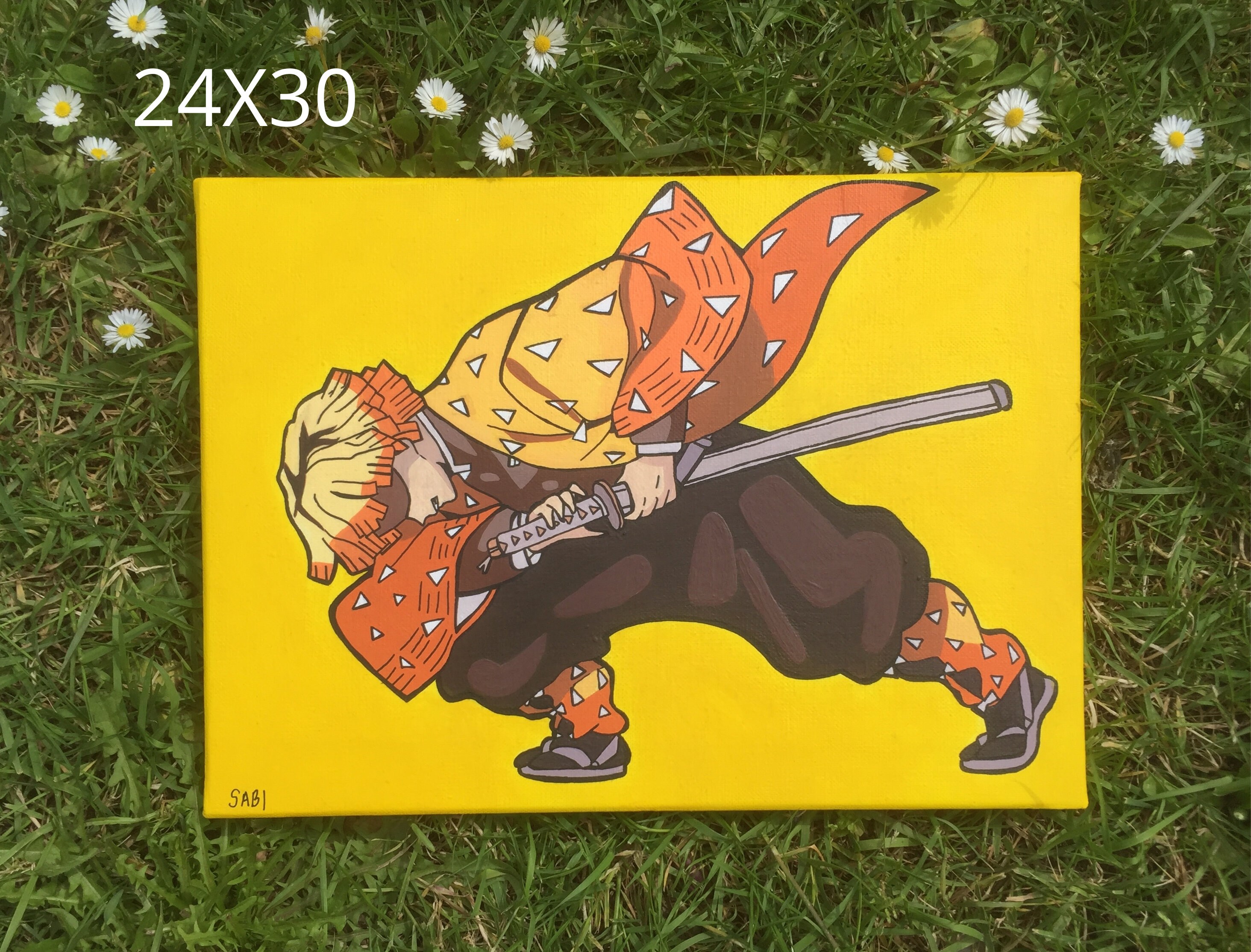 Custom Anime/Manga Painting - Peintures Personnalisées Animé/Manga