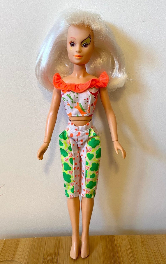 Poupée Jem Roxy Misfits - Hasbro - Vintage 1986 - MIB - Édition Italienne
