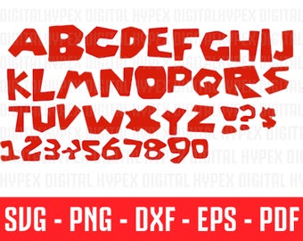 Roblox Font Svg Etsy - roblox font for cricut free