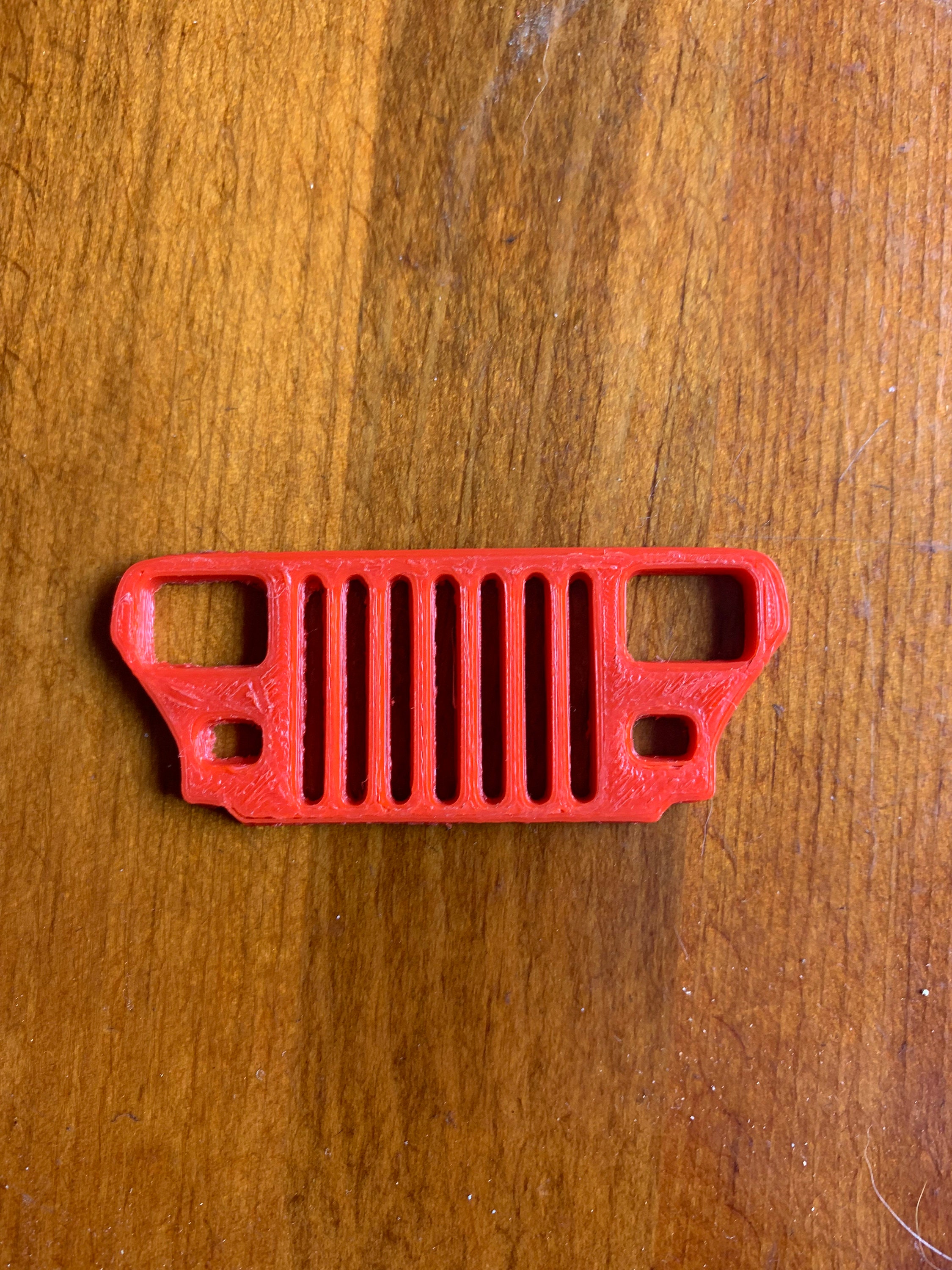 3D Printed Jeep YJ Keychain Wrangler TJ 4 Wheel Drive Etsy