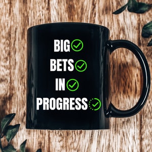 Sports Betting Mug, Gambling Mug, Sports Betting Gift, Gambler Gift, Gambler Mug, Betting Mug, Casino Mug, Gamble Cup, Gambler Mugs, Gambler