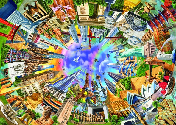 Anatolian Puzzle - 360 World, 3000 Piece Jigsaw Puzzle, #4916