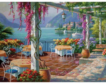 Anatolian Puzzle - Wisteria Terrace, 500 Piece Jigsaw Puzzle, #3578