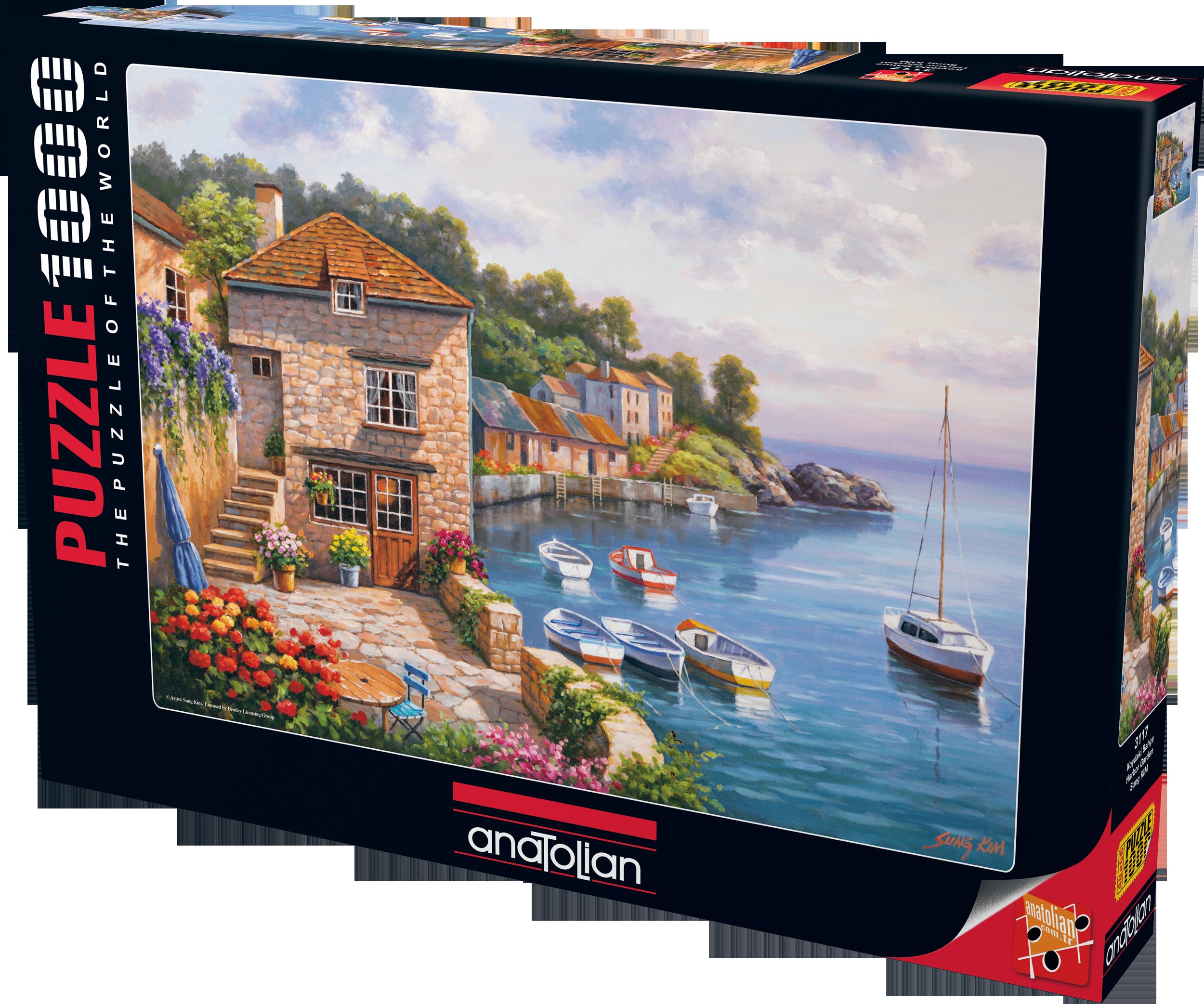 Anatolian Tango 1000 Piece Jigsaw Puzzle - 18.1x26 Inches, Anti-Glare Surface, Premium Quality, Includes Box Stand