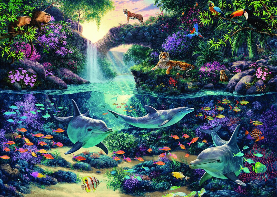 Anatolian Puzzle - Jungle Paradise, 3000 Piece Jigsaw Puzzle