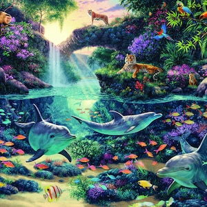 Anatolian Puzzle - Jungle Paradise, 3000 Piece Jigsaw Puzzle, #4908