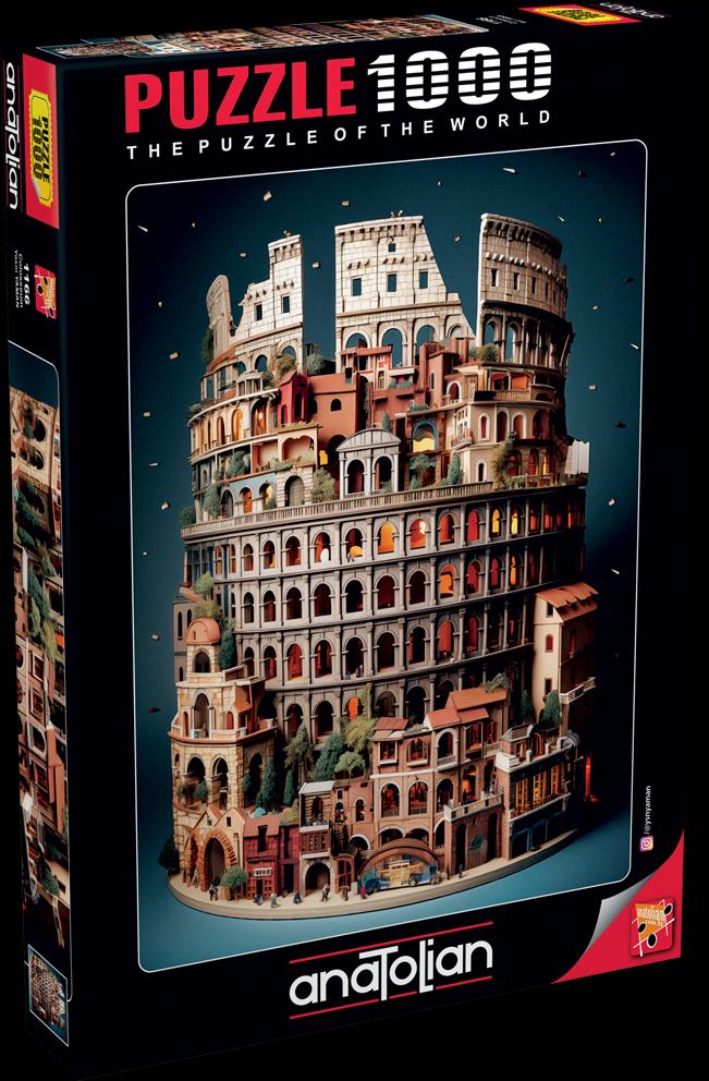 Anatolian Colosseum Jigsaw Puzzle - 1000 Pieces For Adults & Families - Premium Quality, Glare-Free, Missing Piece Support Included