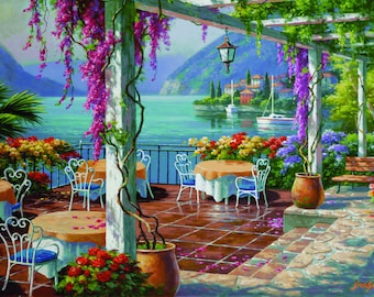 Anatolian Puzzle - Wisteria Terrace, 500 Piece Jigsaw Puzzle, #3578