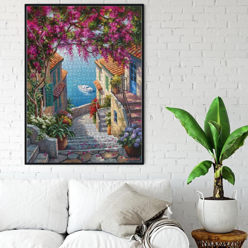 Anatolian Puzzle - Stairs to the Sea, 1000 Piece Jigsaw Puzzle, #1088 ...