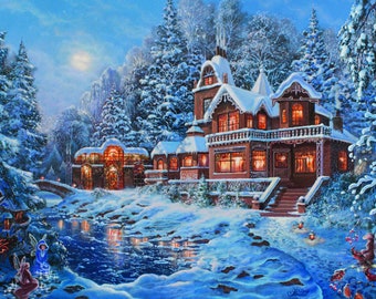 Anatolian Puzzle - Winter Magic, 1000 Piece Jigsaw Puzzle, #1109