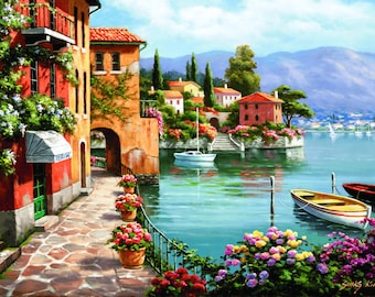 Anatolian Puzzle - Villa De Lago, 1500 Piece Jigsaw Puzzle, #4524