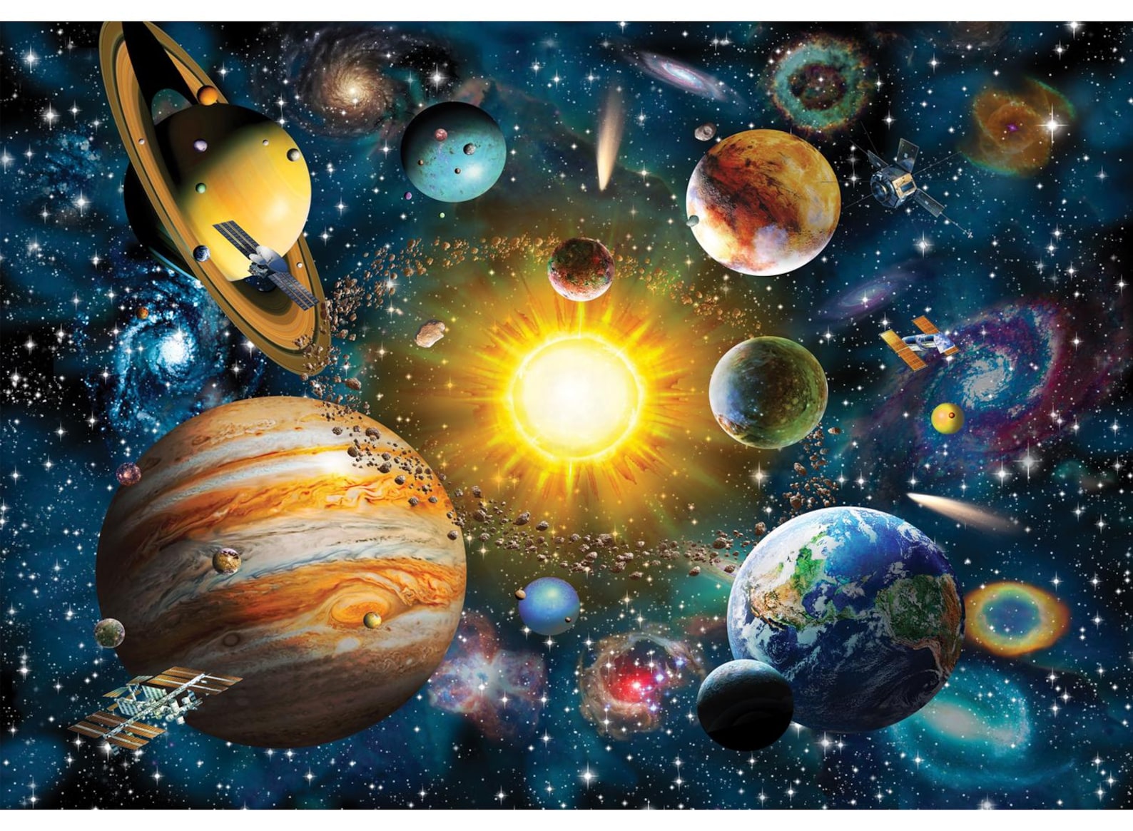 Anatolian Puzzle - Solar System, 2000 Piece Jigsaw Puzzle, #3946 - Etsy