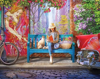 Anatolian Puzzle - Morning Reading, 1000 Piece Jigsaw Puzzle, #1151
