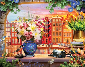Anatolian Puzzle - Amsterdam, 1000 Piece Jigsaw Puzzle, #1150
