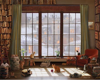 Anatolian Puzzle Dreamy Village – 1000 Pezzi – Dimensioni 48x66 Cm – Cartoncino Blu Antiriflesso