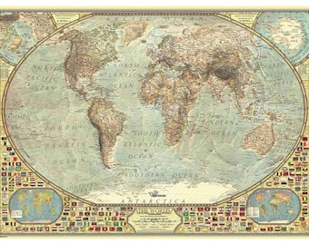 アナトリアパズル - 世界地図、2000ピースジグソーパズル、#3935