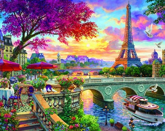 Anatolian Puzzle - Blooming Paris, 3000 Piece Puzzle, #4919