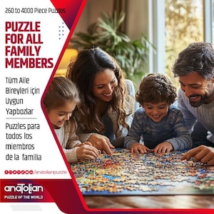 Anatolian Puzzle - at the Train Station, 1000 Piece Jigsaw Puzzle ...