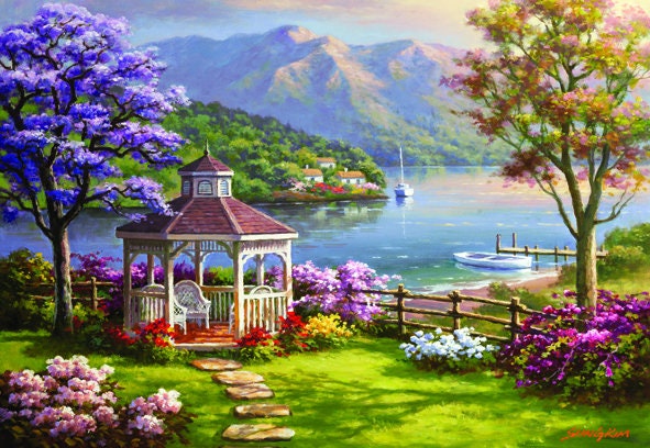 Anatolian Puzzle Crystal Lake Retreat 2000 Piece Jigsaw - Etsy